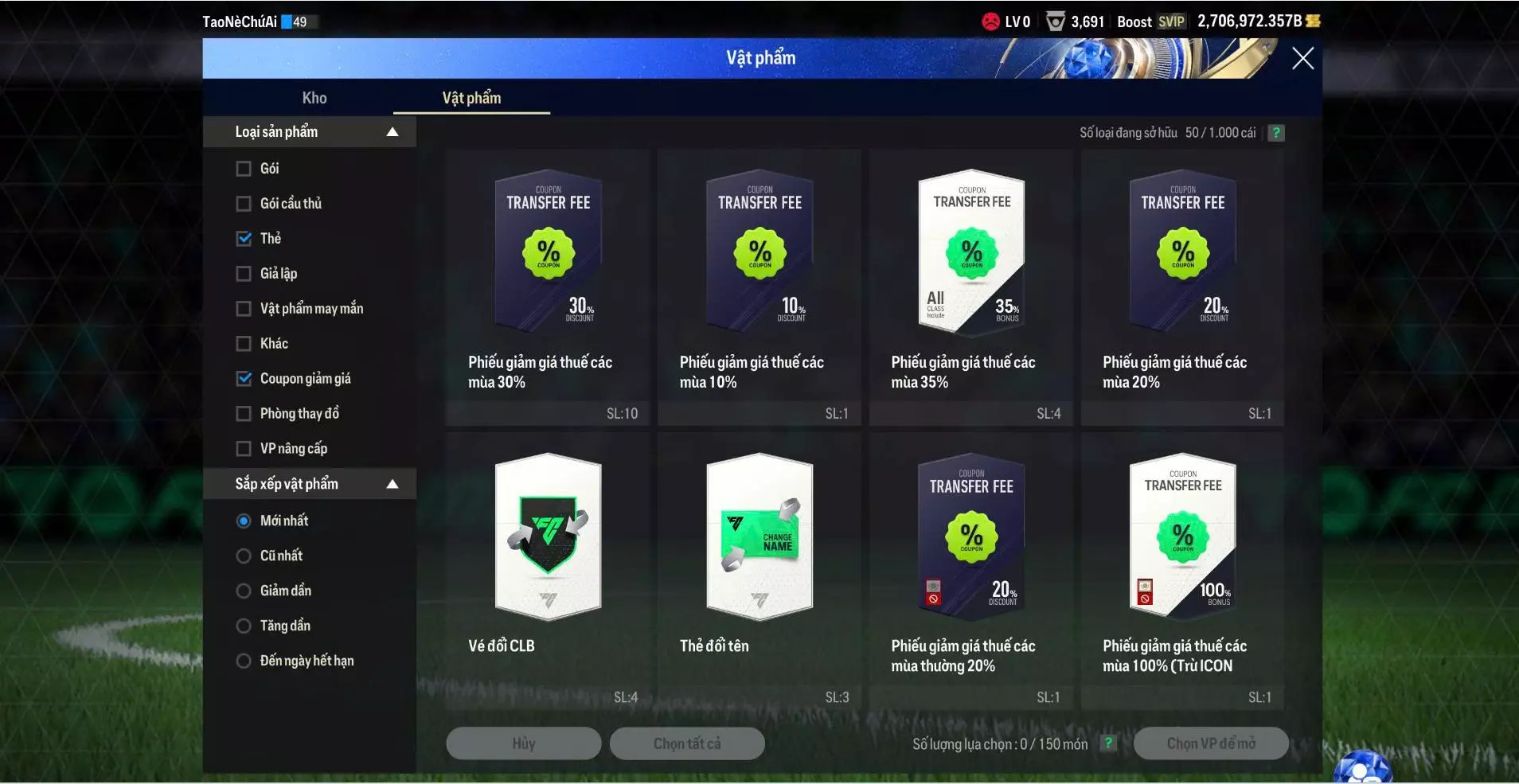 Acc 2tr7 tỷ bp trắng số chờ - Image 2