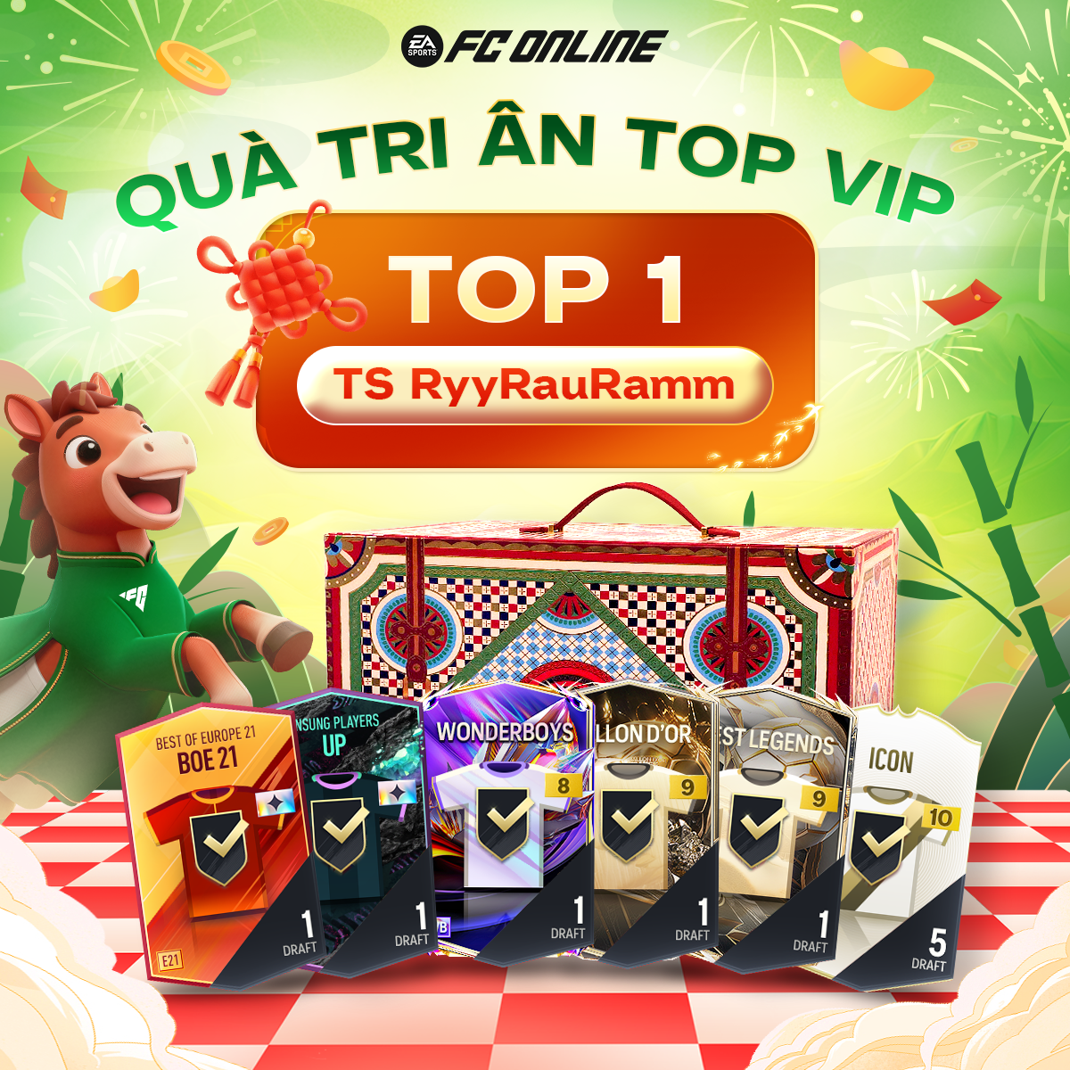 QUÀ TRI ÂN TOP 100 HLV VIP NHÂN DỊP TẾT BÍNH NGỌ 2026