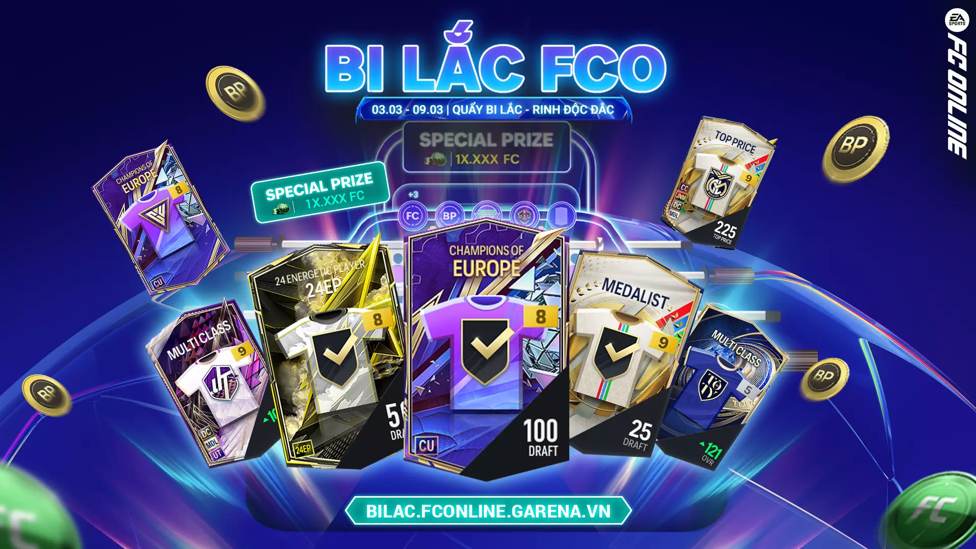 [BI LẮC T3] SĂN NGAY DÀN SAO 25 UEFA CHAMPIONS LEAGUE CỰC HOT